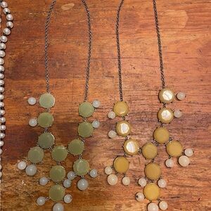 Elegant Multi-Color Statement Necklace